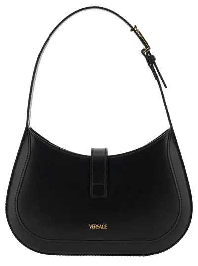 Versace Handbags. In Black