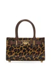 Versace Medusa Tote Bag In Brown
