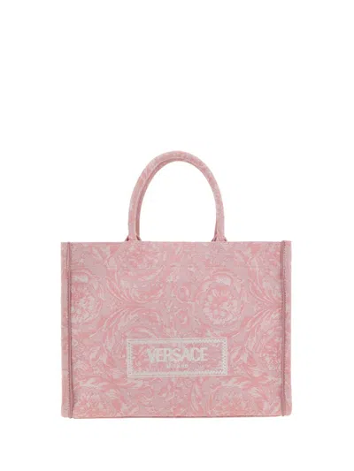 Versace Woman Athena Barocco Woman Pink Handbags