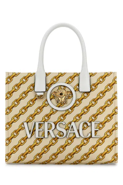 Versace Handbags. In Printed
