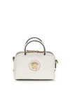 Versace Medusa Crossbody Bag Detachable Strap Top Handle In White