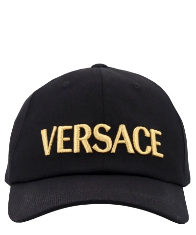 Versace Hat In Black