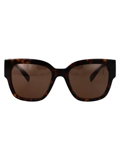 Versace 0ve4437u Sunglasses In Brown