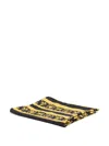 Versace Heart Baroque King Duver Cover In Black