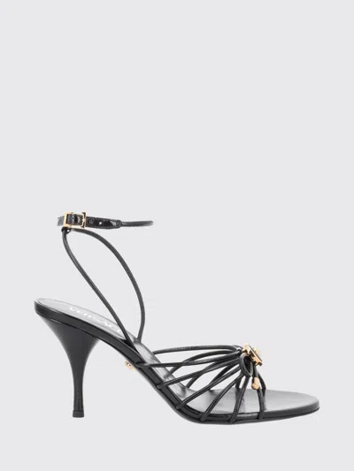 Versace Heeled Sandal Woman Color Black