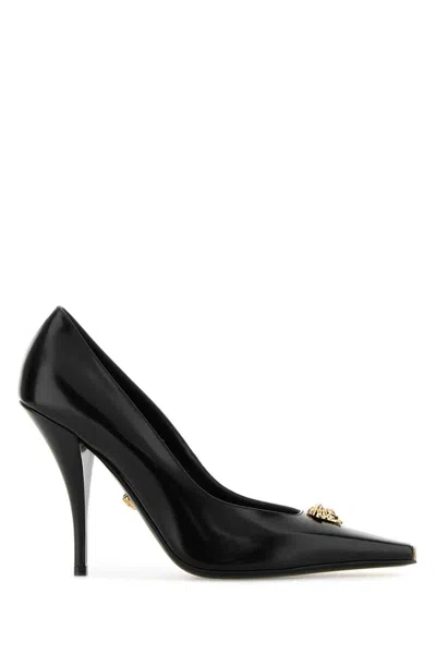 Versace Heeled Shoes In Black