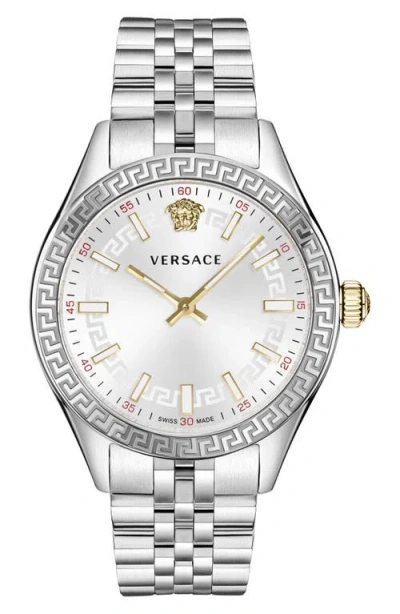 VERSACE VERSACE HELLENYIUM BRACELET WATCH, 36MM