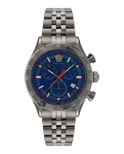 VERSACE HELLENYIUM CHRONO BRACELET WATCH