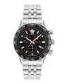 Versace Hellenyium Chrono Bracelet Watch In Multi