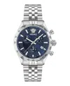Versace Hellenyium Chrono Petite Bracelet Watch In Multi