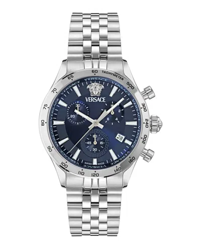 Versace Hellenyium Chrono Petite Bracelet Watch In Multi