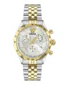 Versace Hellenyium Chrono Petite Bracelet Watch In Multi