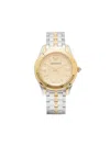 Versace Hellenyium Medusa Watch In Gold