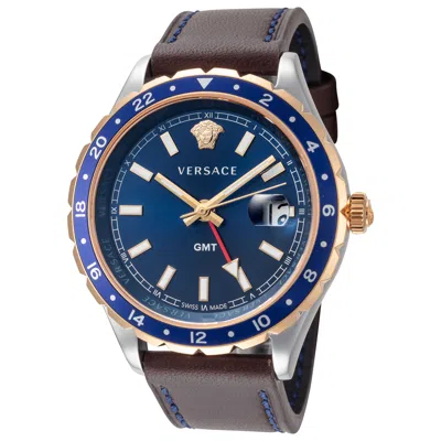 Versace Hellenyium Men's Watch In Brown