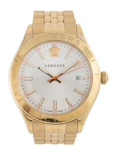 Pre-owned Versace Hellenyium Watch, 42mm In Multicolor