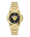Versace Hera Bracelet Watch In Brown
