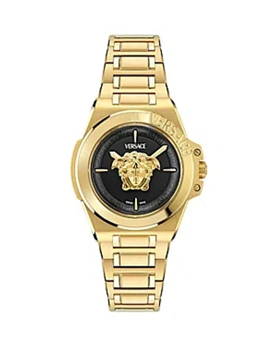 Versace Hera Watch, 37mm In Gold