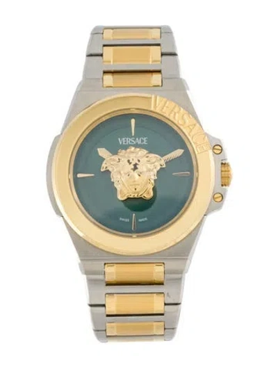 Pre-owned Versace Hera Watch, 37mm In Multi