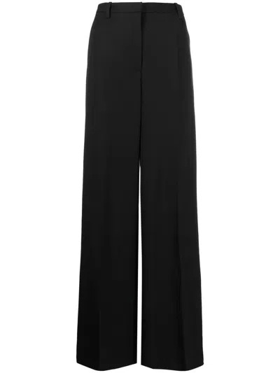 VERSACE HIGH-WAISTED WIDE-LEG TROUSERS