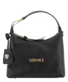 Versace Hobo Shoulder Bag In Black