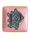 Versace Holiday Alphabet Canape Dish In P