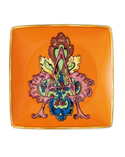 Versace Holiday Alphabet Canape Dish In Multi