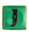 Versace Holiday Alphabet Canape Dish In J