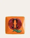 Versace Holiday Alphabet Canape Dish In Q
