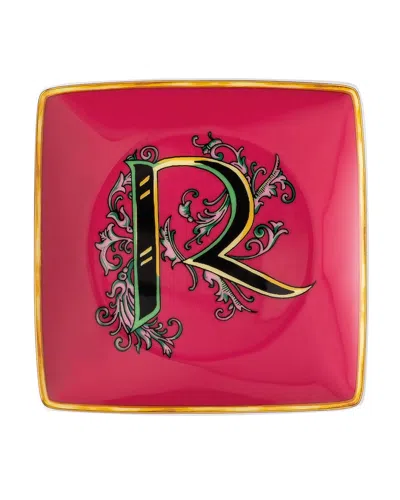 Versace Holiday Alphabet Canape Dish In R