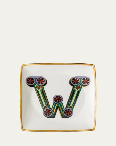 VERSACE HOLIDAY ALPHABET CANAPE DISH
