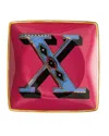 Versace Holiday Alphabet Canape Dish In X