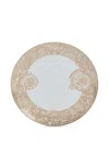 Versace Home Barocco Floral Dinner Plate (28cm X 28cm) In Neutral