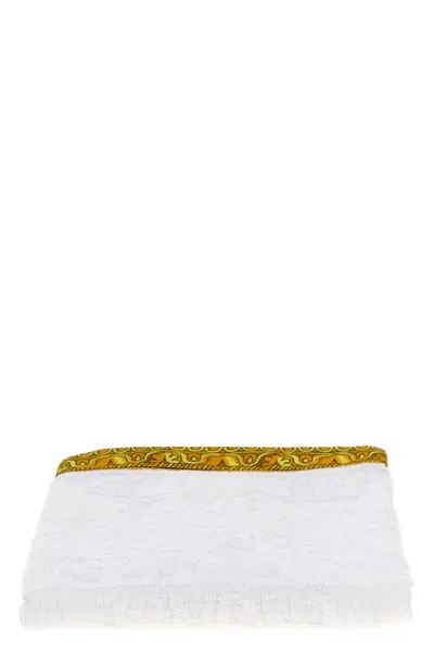 Versace Home 'barocco' Guest Bath Towel In White
