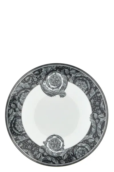 Versace Home 'barocco Haze' Dinner Plate ⌀ 28 Cm In Gray
