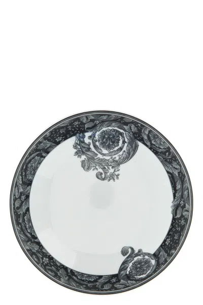 Versace Home 'barocco Haze' Soup Plate ⌀ 22 Cm In Gray