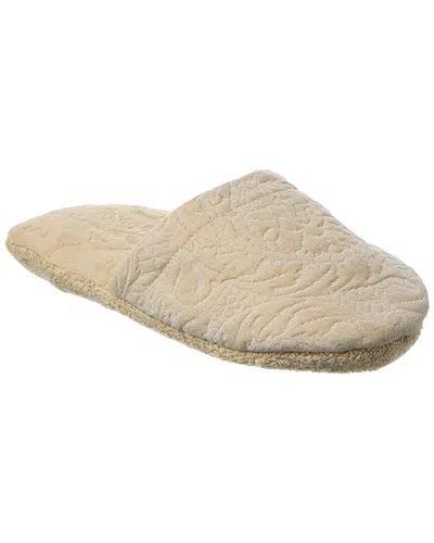 Versace Home Barocco Loungewear Slippers In Multi