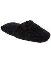 Versace Home Barocco Loungewear Slippers In Grey