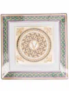 Versace Home Barocco Mosaic Ashtray In White