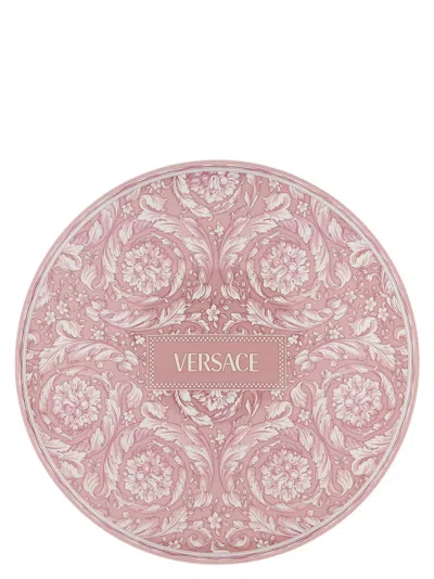 Versace Home Barocco Rose Plates Pink