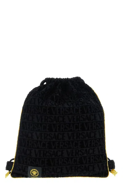 Versace Home 'baroque' Gym Bag In Multi