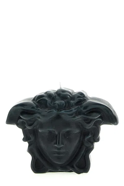 Versace Home Candle 'medusa' In Gray