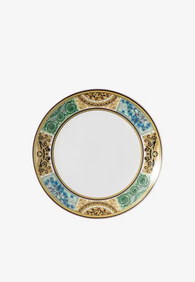 Versace Home Collection Barocco Mosaic Dessert Plate In Multicolor