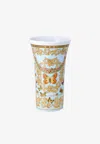 Versace Home Collection Le Jardin De Versace Porcelain Vase In Multicolor