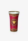 Versace Home Collection X Rosenthal Medusa Vase 26 Cm In Red