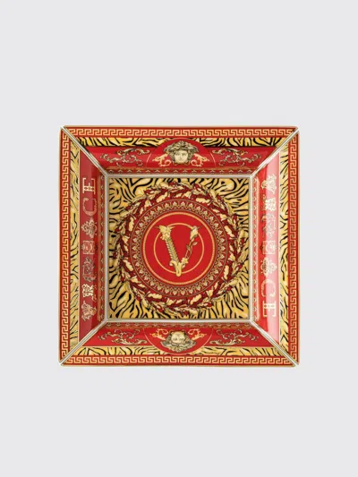 Versace Home Decorative Accessories Lifestyle  In Red
