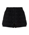 Versace Home Elastic Waist Shorts In Black