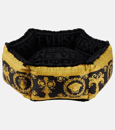 Versace Home I ♡ Baroque Small Cotton Dog Bed