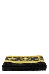 Versace Home 'i Love Baroque' Towel In Black