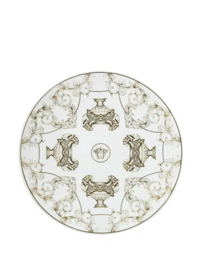 Versace Home La Coupe Des Dieux Charger Plate In White