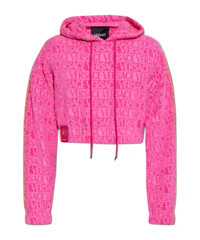 Versace Home Long Sleeve Sweatshirt In Pink